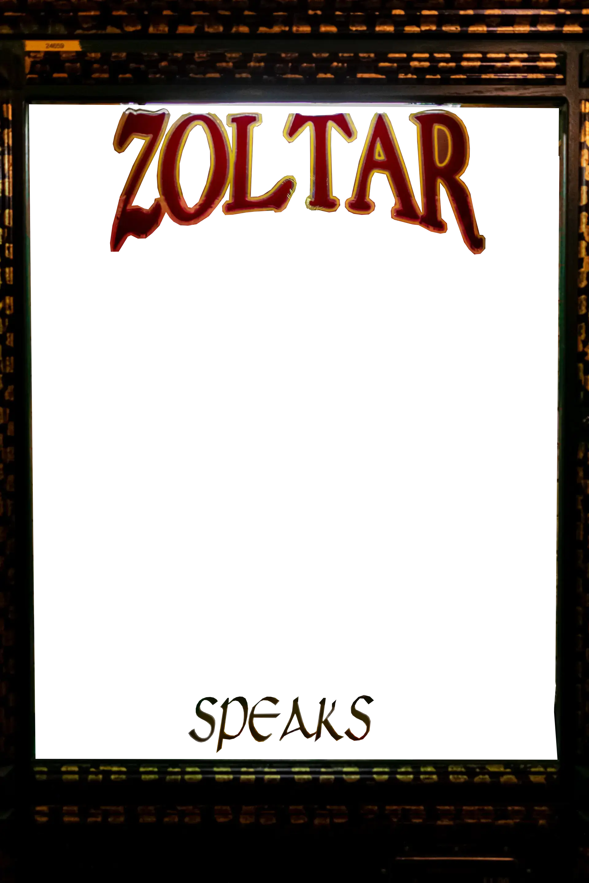 Zoltar Box frame